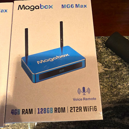 Magabox mg6 max android - tv, box