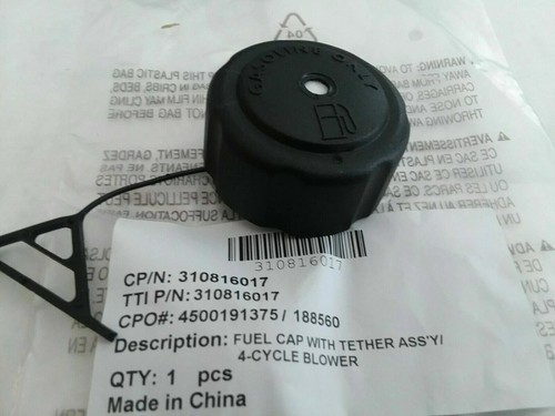 Genuine oem ryobi black - black, max
